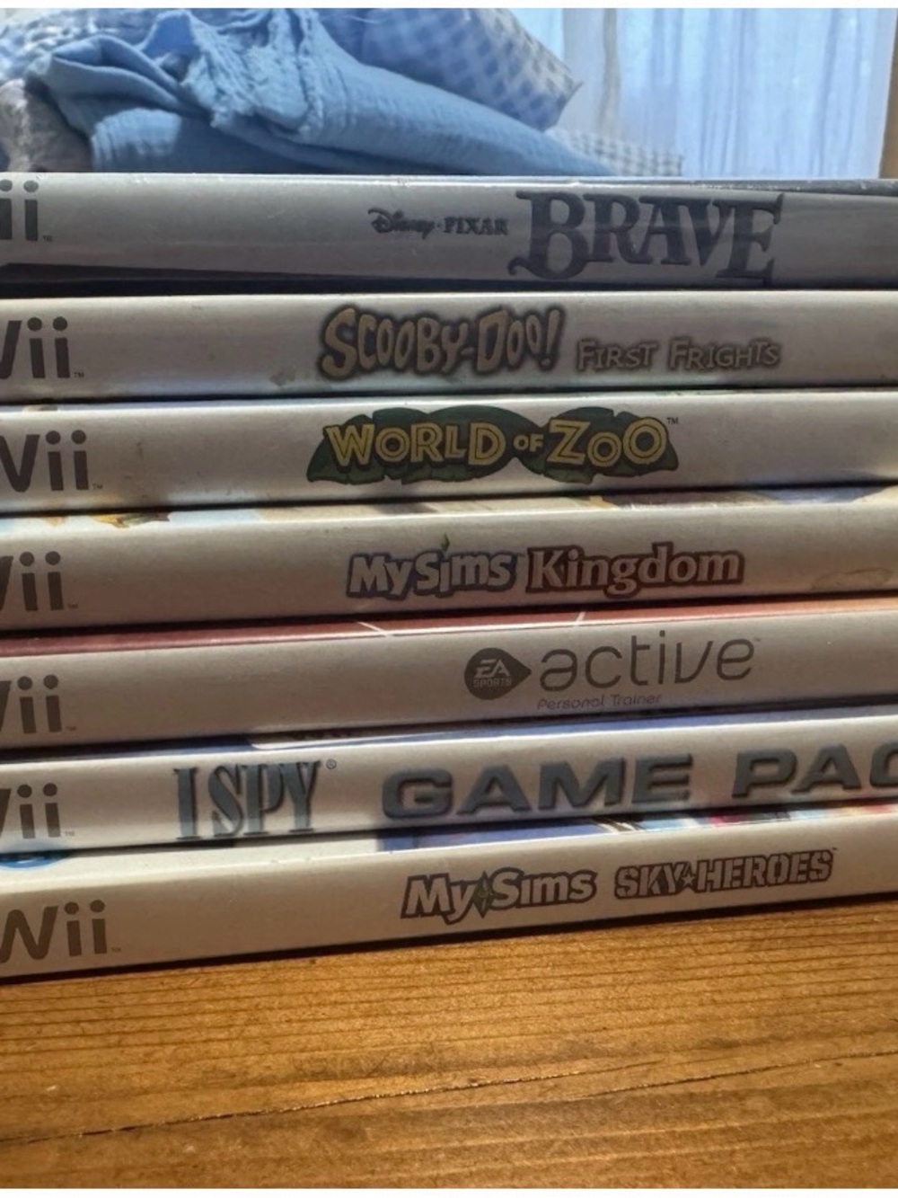 Nintendo Wii Game Disc 7 Bundle -